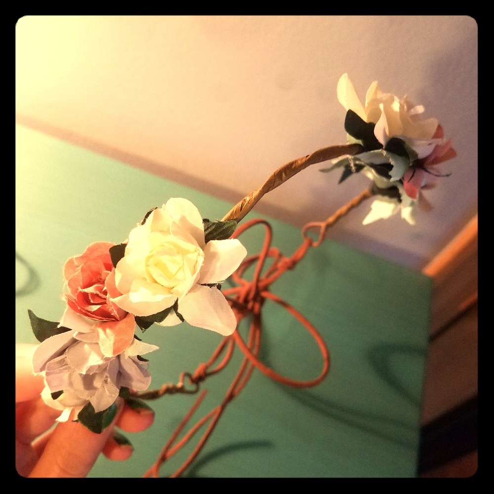 NWOT Floral Headband